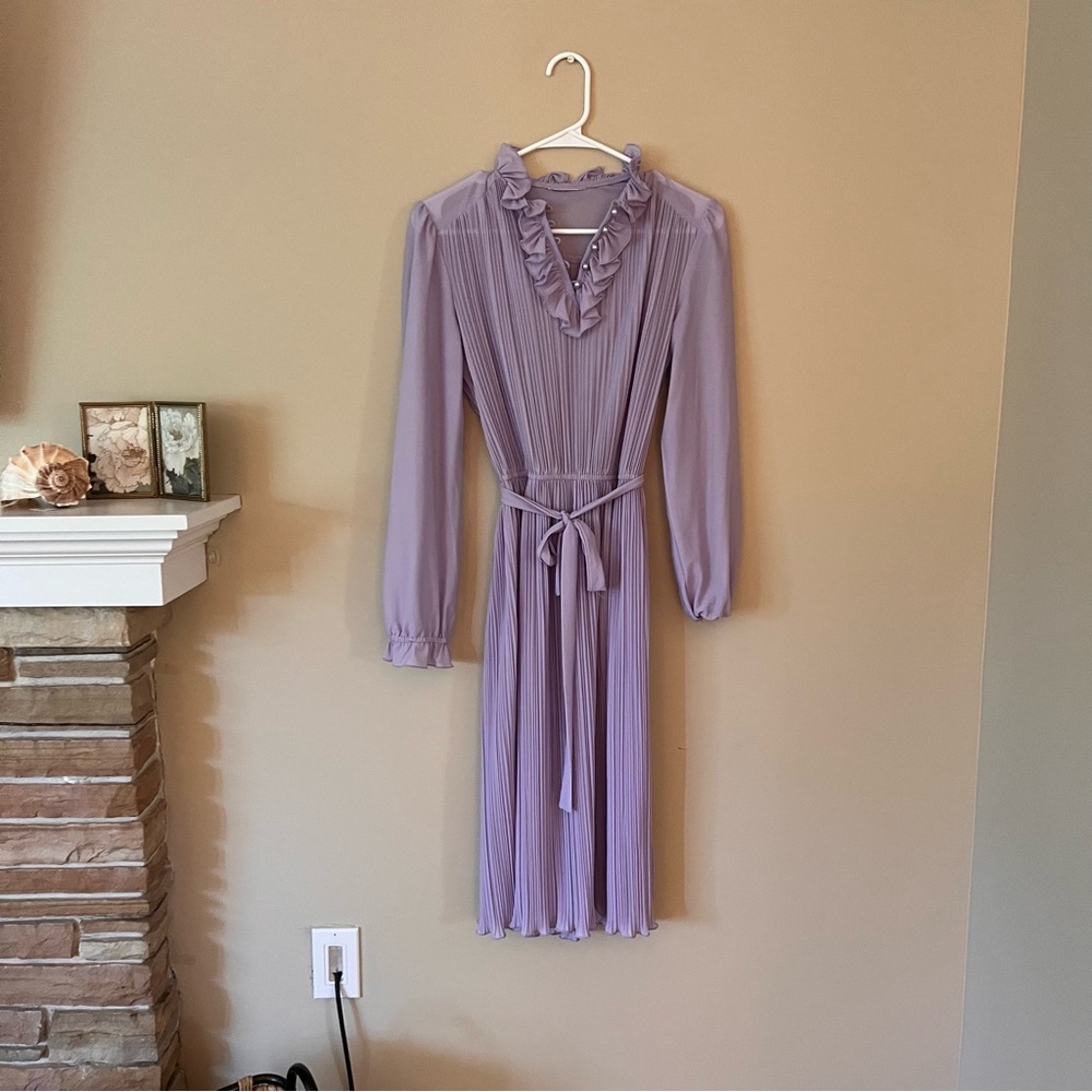 Vintage purple dress